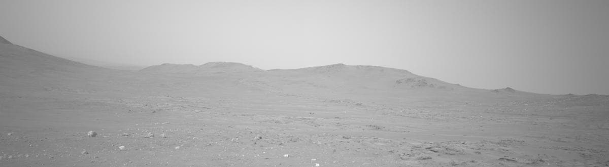 Mars image captured by NAVCAM_LEFT on Perseverance