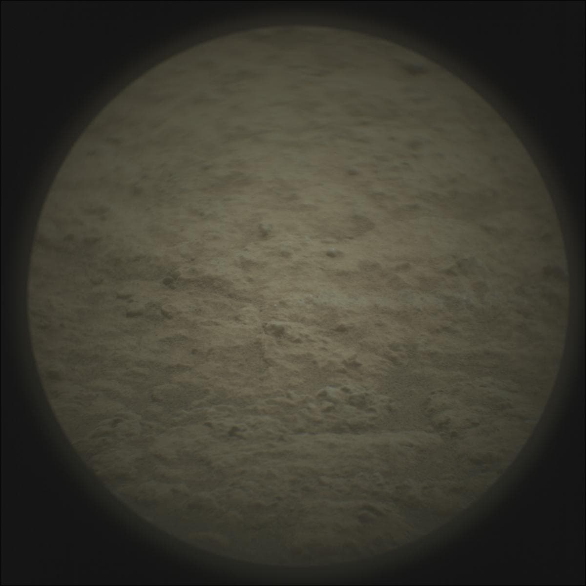 Mars image captured by SUPERCAM_RMI on Perseverance