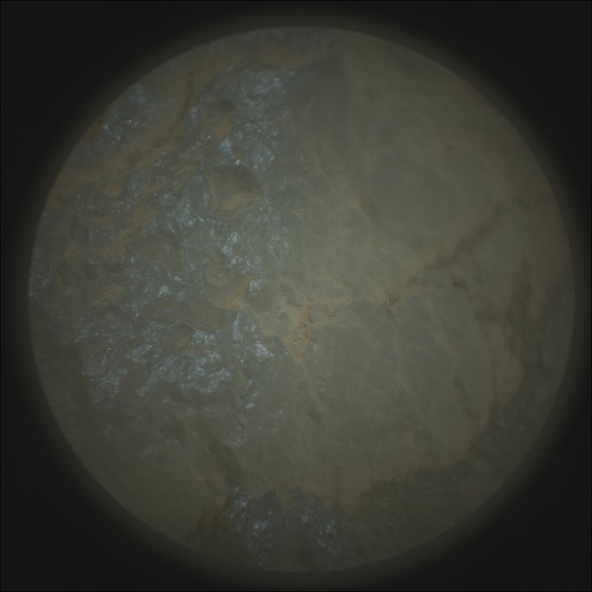 Mars image captured by SUPERCAM_RMI on Perseverance