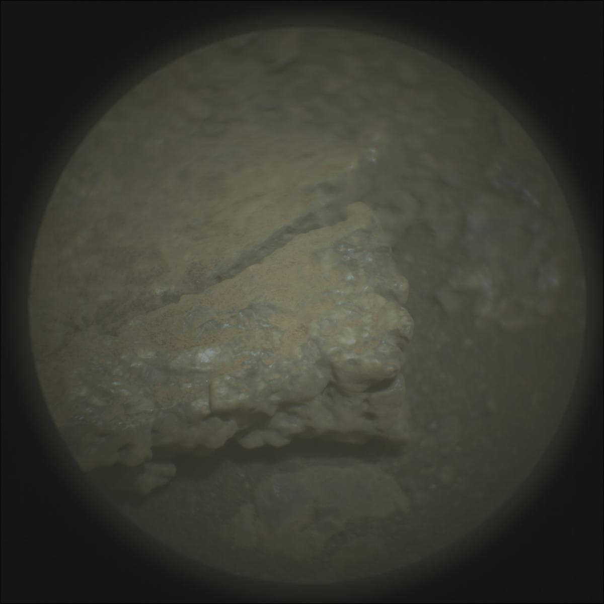 Mars image captured by SUPERCAM_RMI on Perseverance