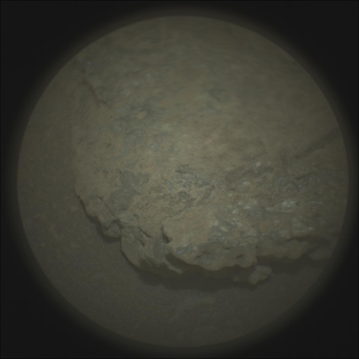 Mars image captured by SUPERCAM_RMI on Perseverance