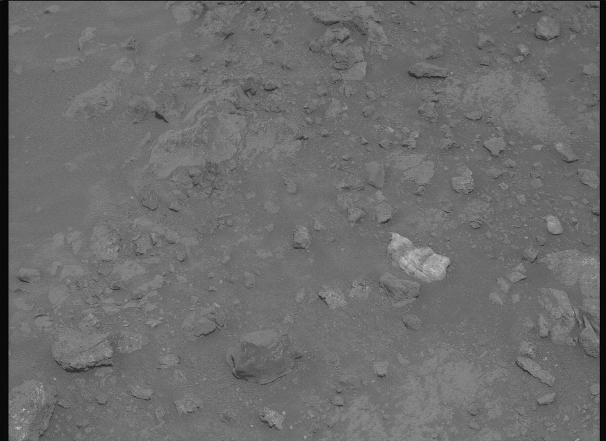 Mars image captured by MCZ_LEFT on Perseverance