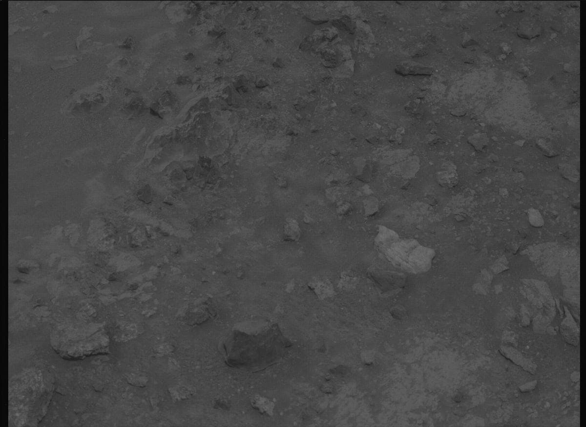 Mars image captured by MCZ_LEFT on Perseverance