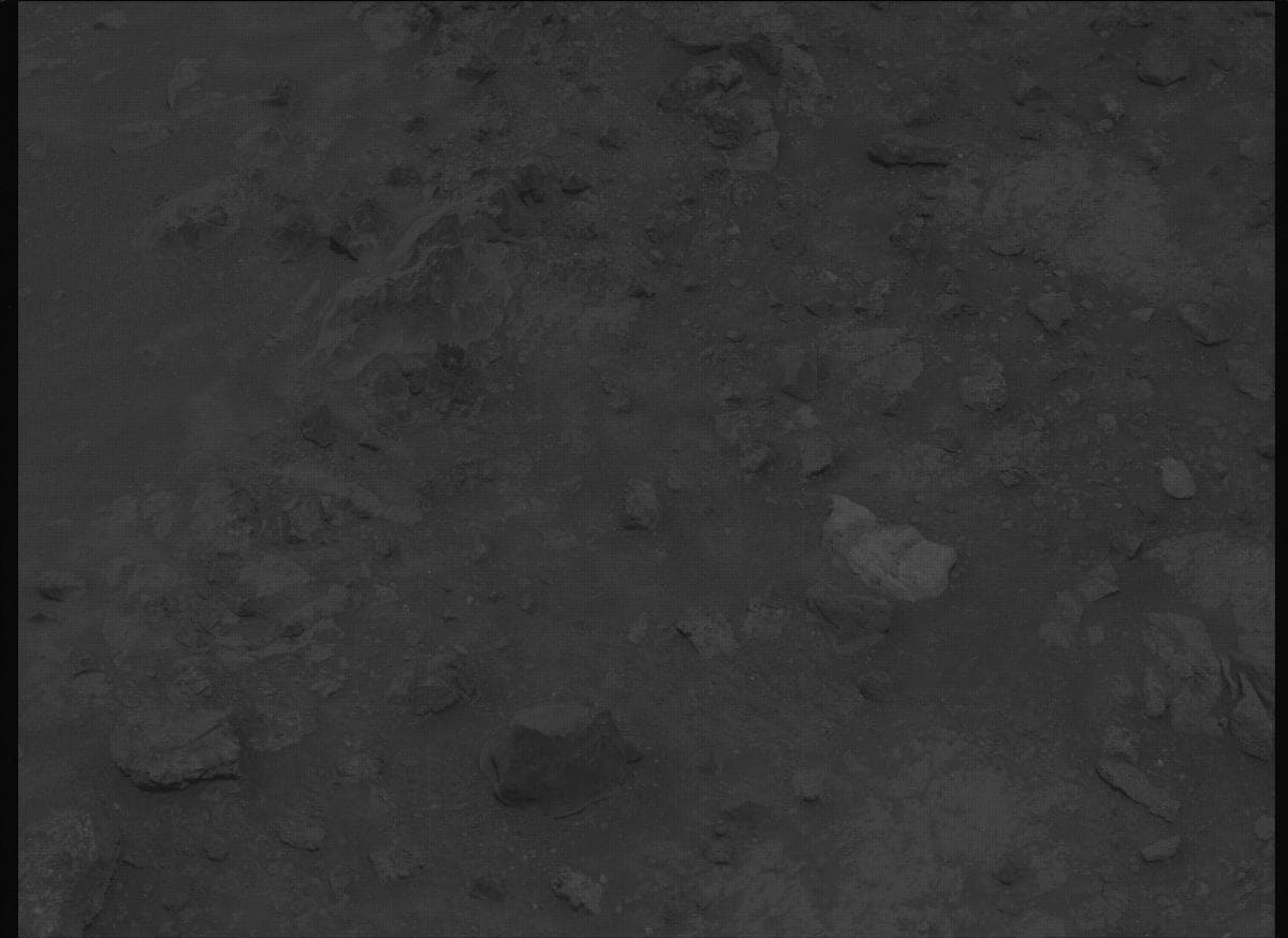 Mars image captured by MCZ_LEFT on Perseverance