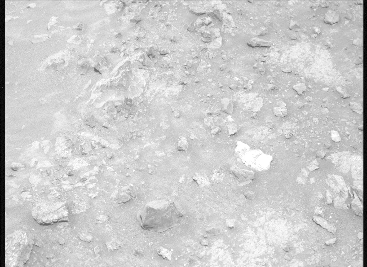 Mars image captured by MCZ_LEFT on Perseverance