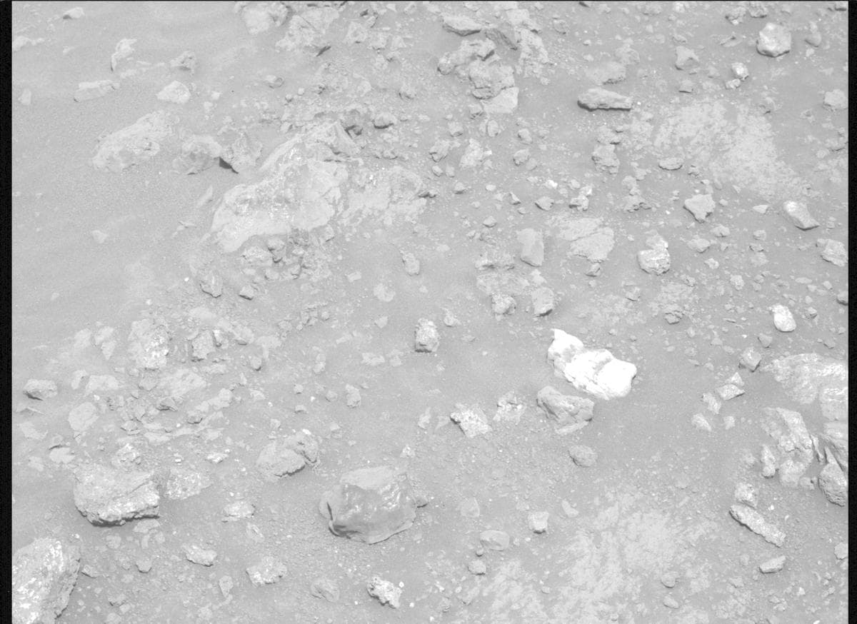 Mars image captured by MCZ_LEFT on Perseverance