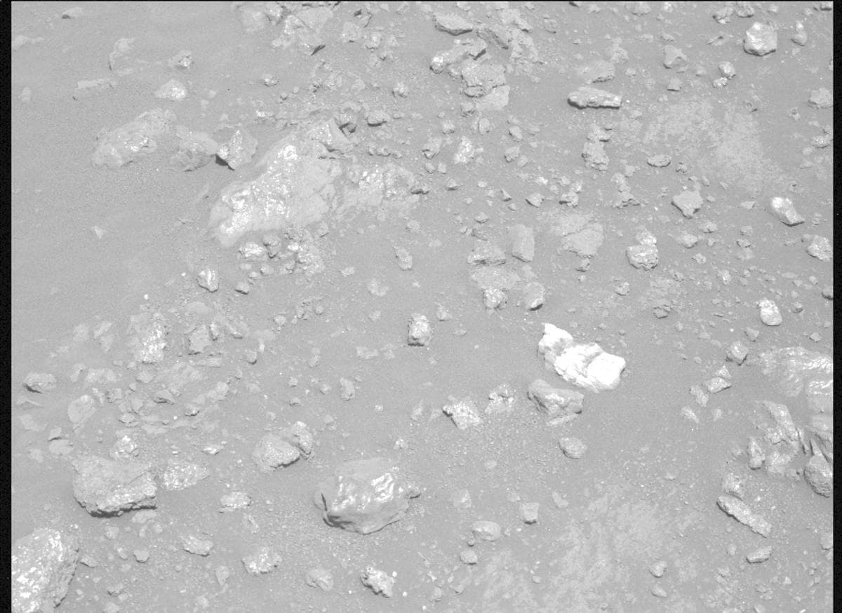 Mars image captured by MCZ_LEFT on Perseverance