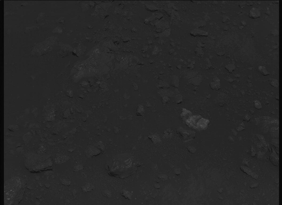 Mars image captured by MCZ_LEFT on Perseverance