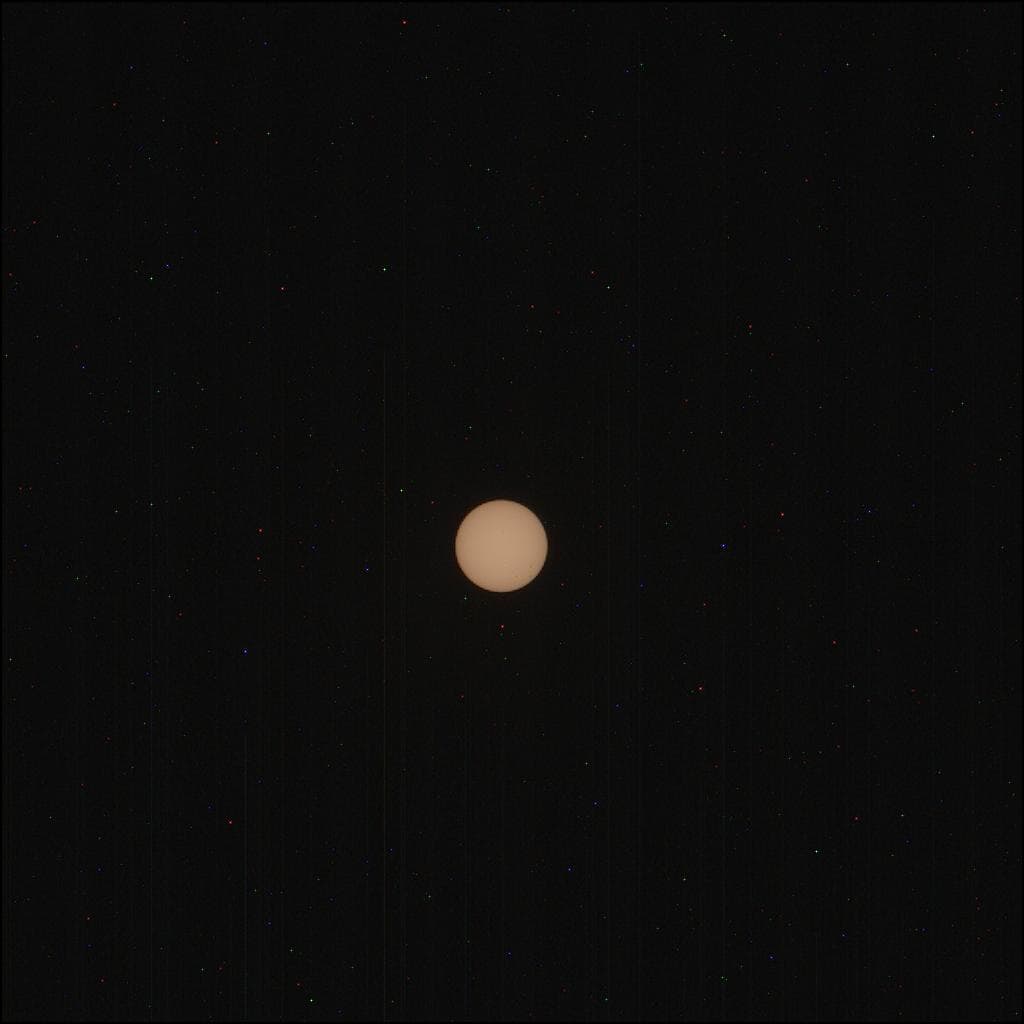 Mars image captured by MCZ_LEFT on Perseverance