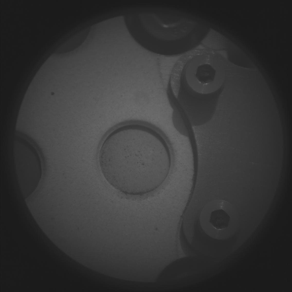 Foto de Marte da câmera SUPERCAM_RMI