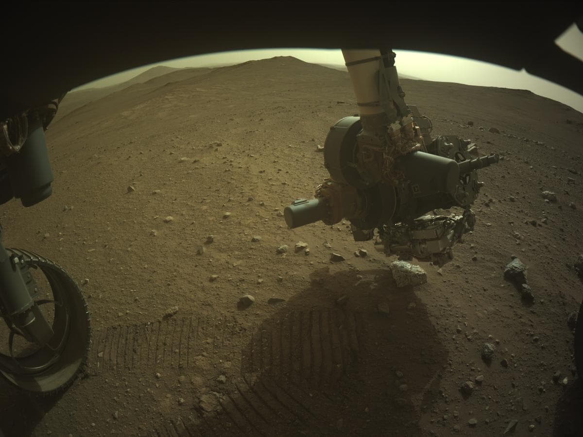 Mars rover photo