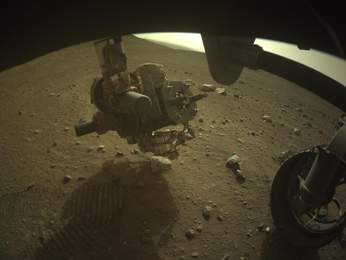 Mars rover photo