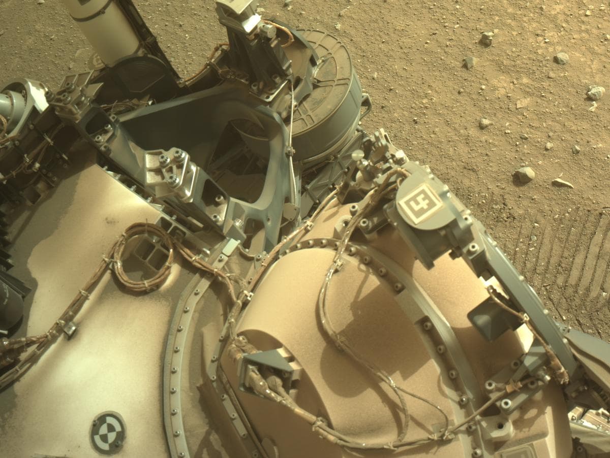 Mars image captured by NAVCAM_LEFT on Perseverance