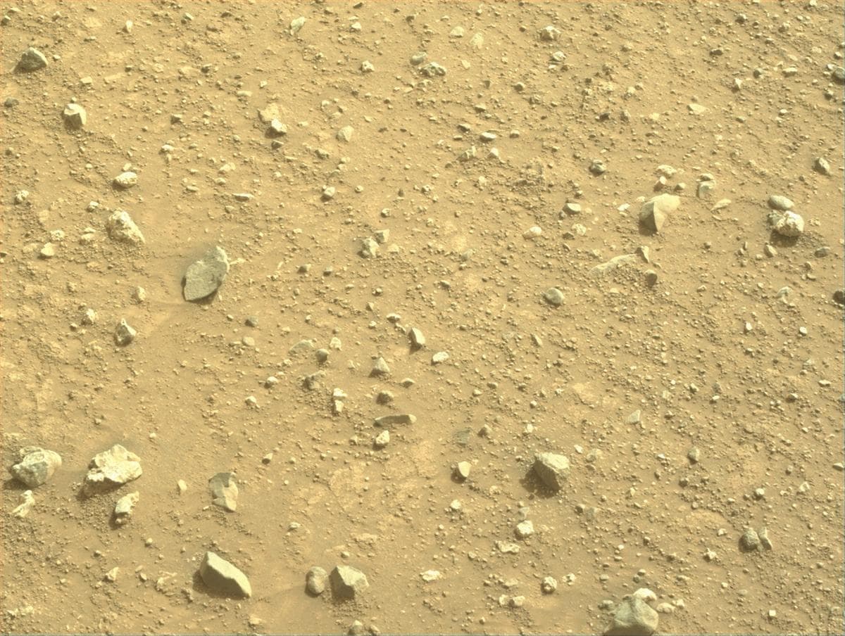 Mars image captured by NAVCAM_RIGHT on Perseverance