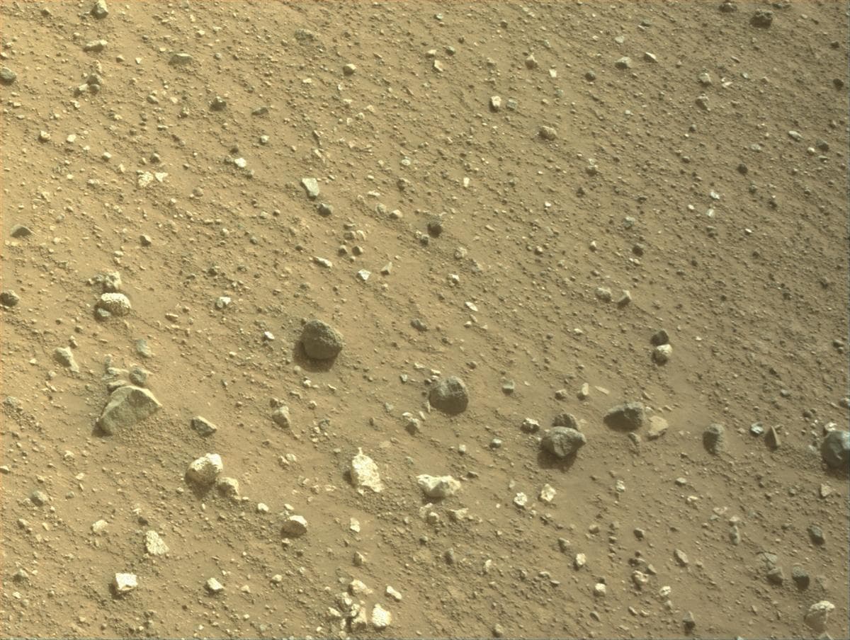 Mars image captured by NAVCAM_RIGHT on Perseverance