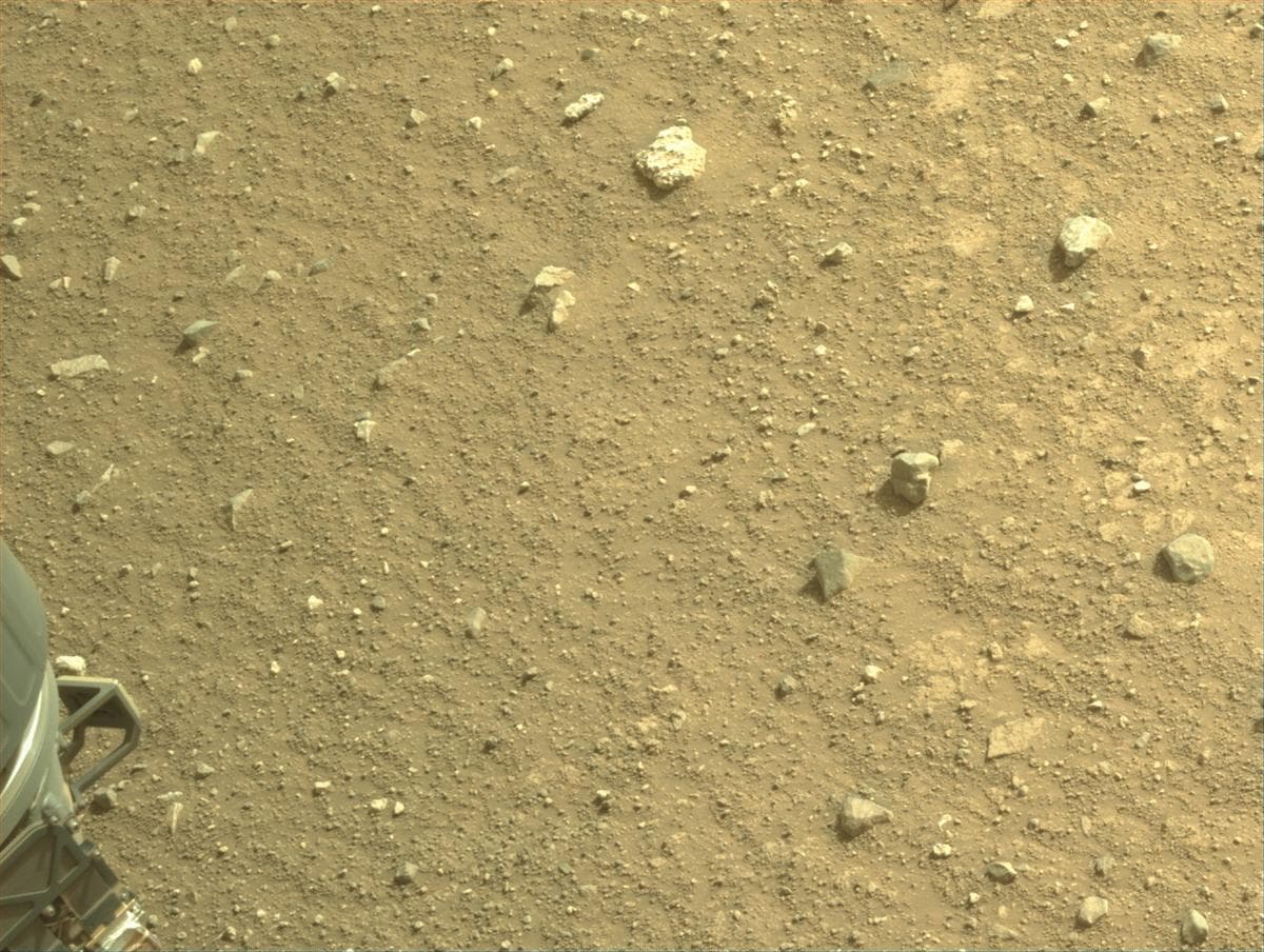 Mars image captured by NAVCAM_RIGHT on Perseverance