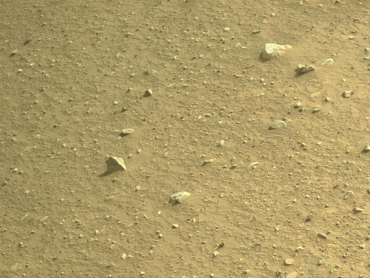 Mars image captured by NAVCAM_RIGHT on Perseverance