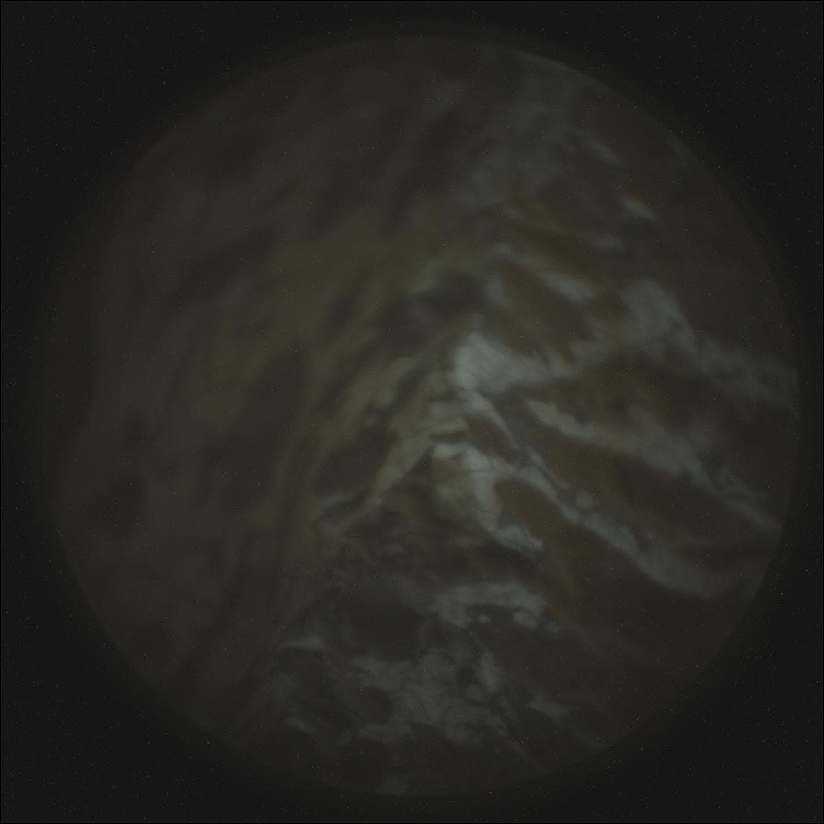 Mars image captured by SUPERCAM_RMI on Perseverance