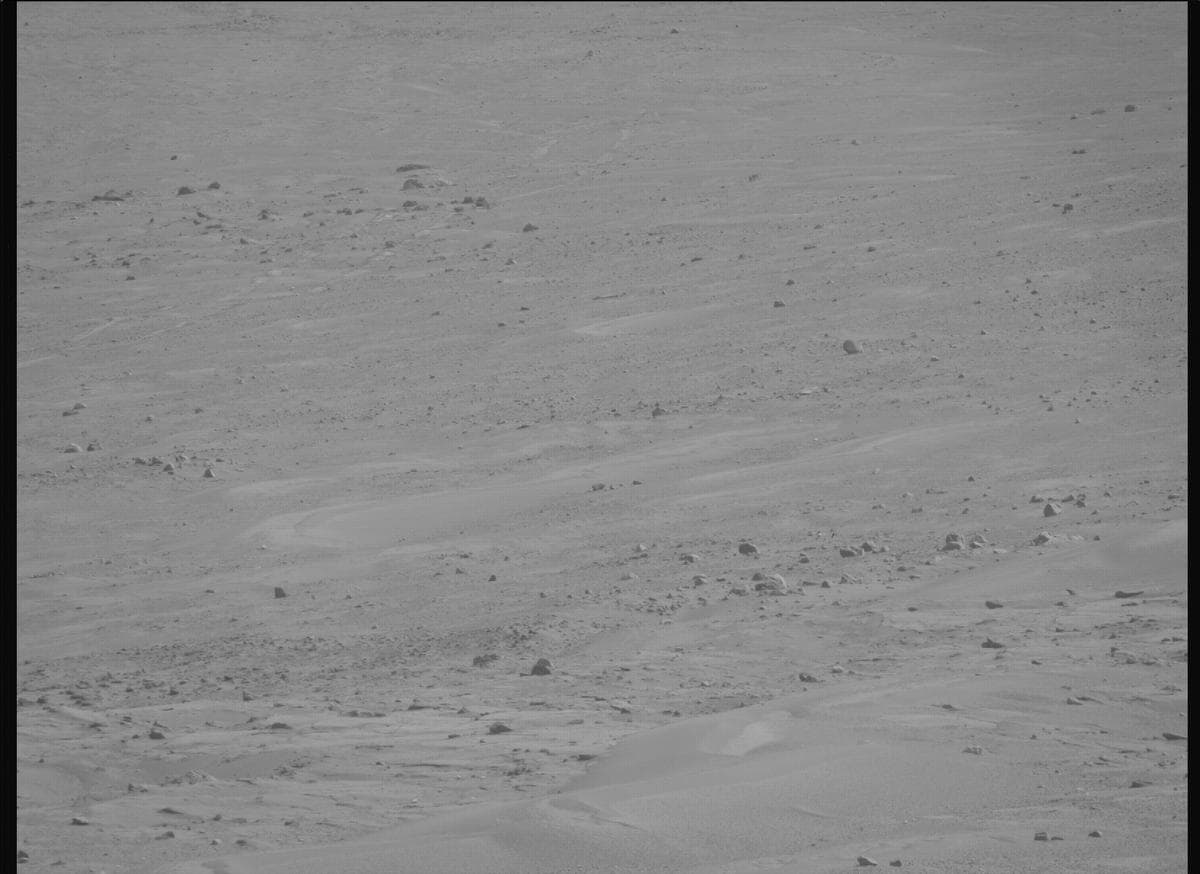 Mars image captured by MCZ_RIGHT on Perseverance