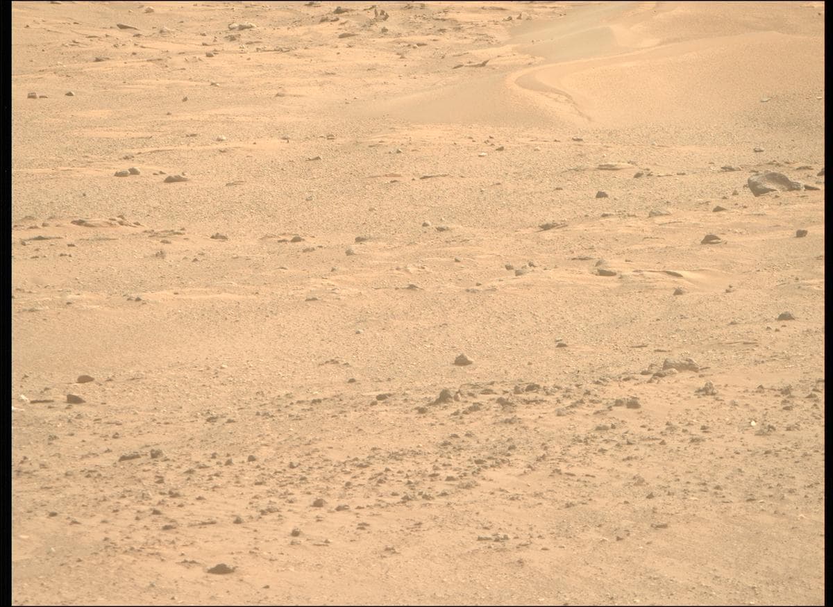 Mars image captured by MCZ_RIGHT on Perseverance