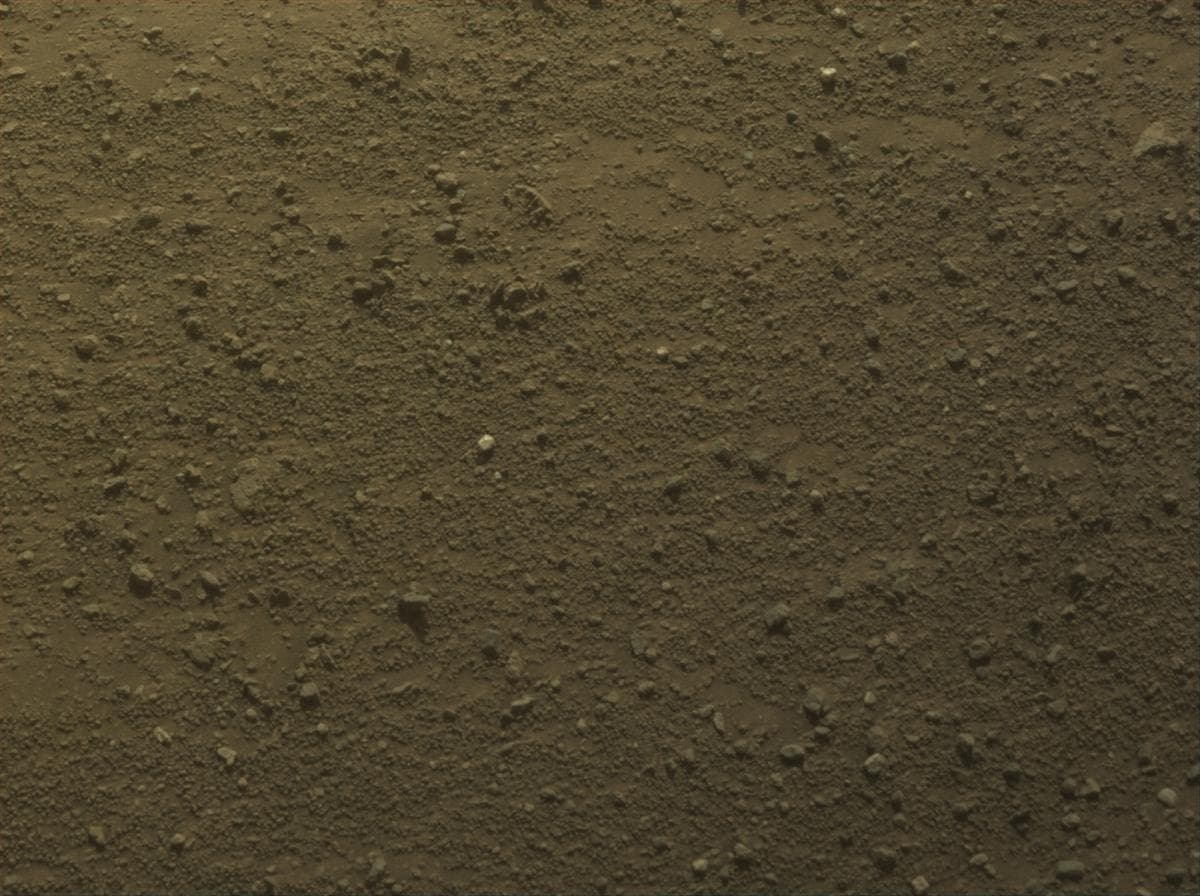 Mars image captured by FRONT_HAZCAM_LEFT_A on Perseverance