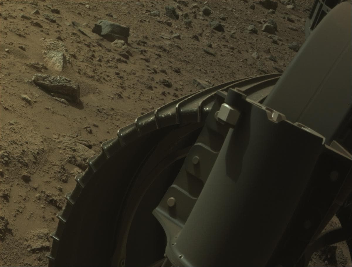 Mars image captured by FRONT_HAZCAM_RIGHT_A on Perseverance