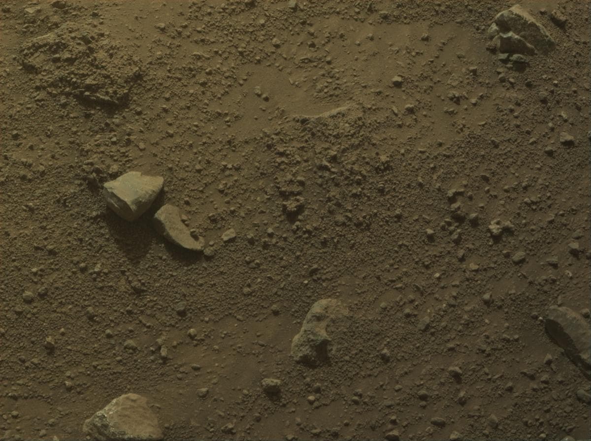 Mars image captured by FRONT_HAZCAM_RIGHT_A on Perseverance