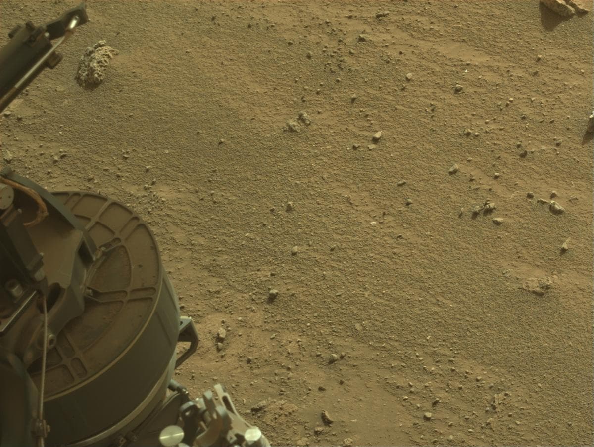 Mars image captured by NAVCAM_LEFT on Perseverance