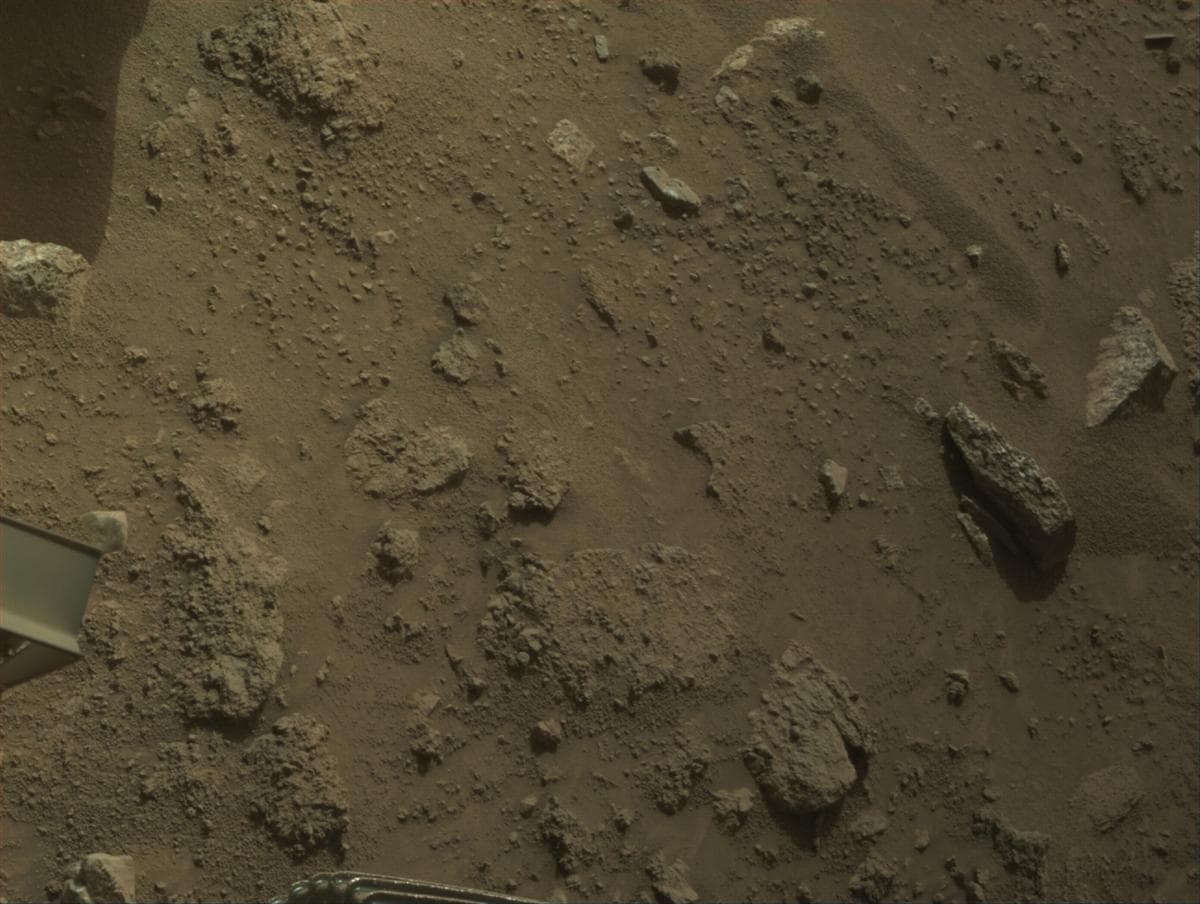 Mars image captured by NAVCAM_LEFT on Perseverance