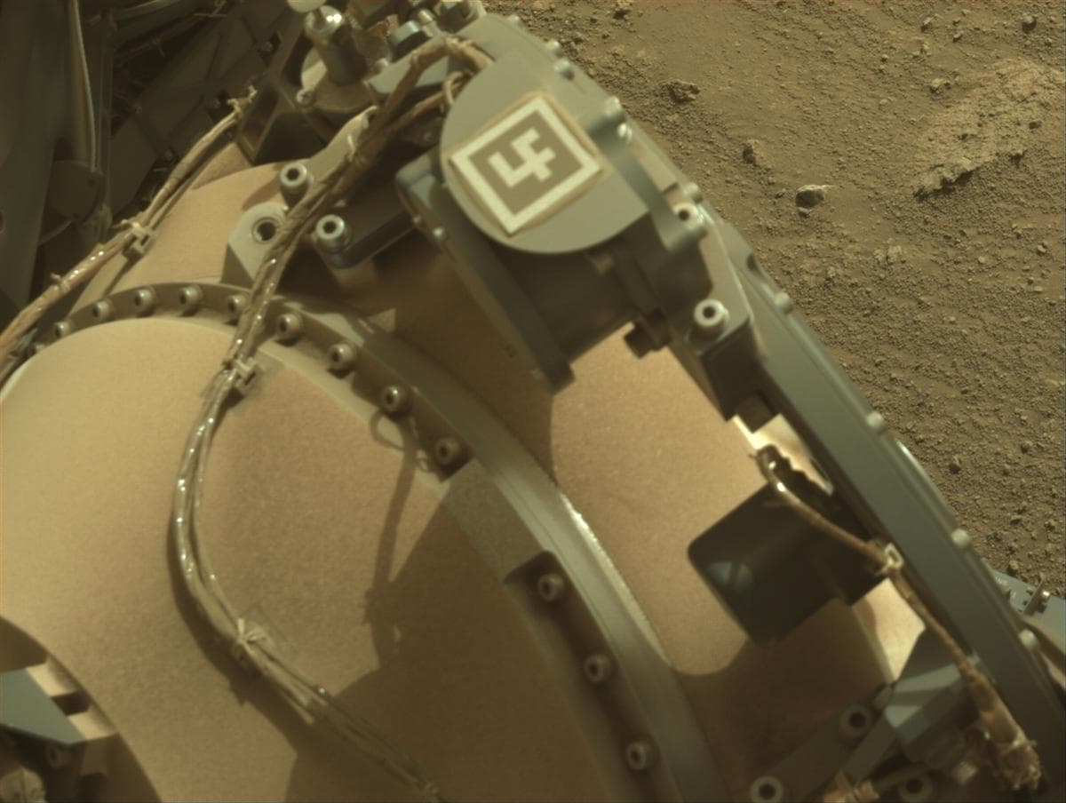 Mars image captured by NAVCAM_LEFT on Perseverance