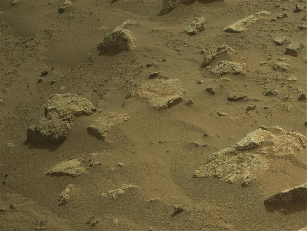 Mars image captured by NAVCAM_RIGHT on Perseverance