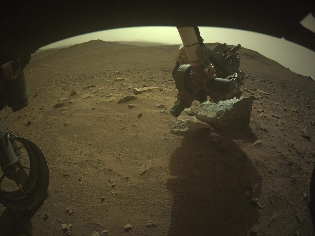 Mars rover photo