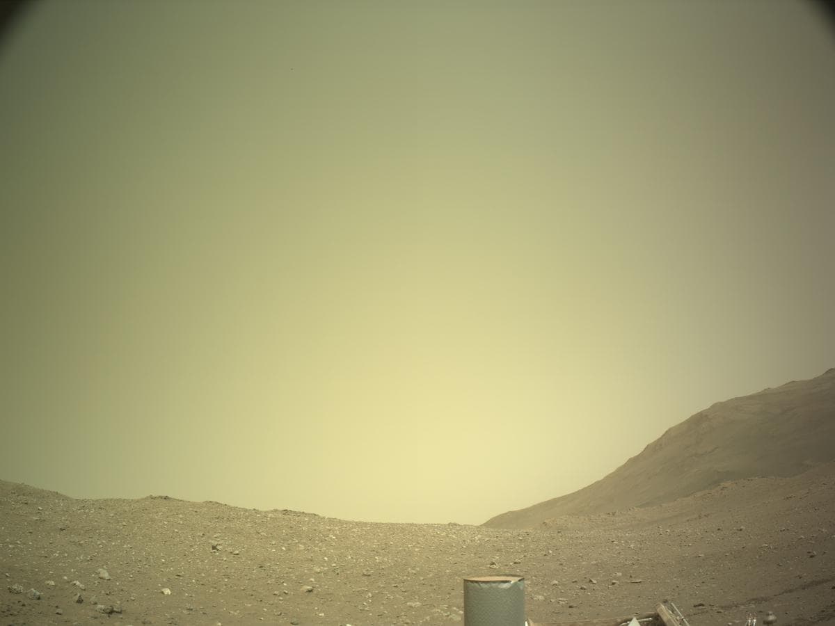Mars image captured by NAVCAM_LEFT on Perseverance