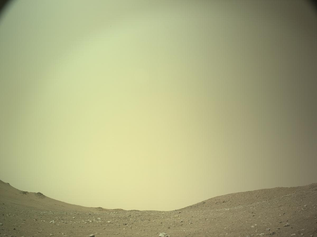 Mars image captured by NAVCAM_LEFT on Perseverance