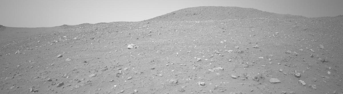 Mars image captured by NAVCAM_LEFT on Perseverance