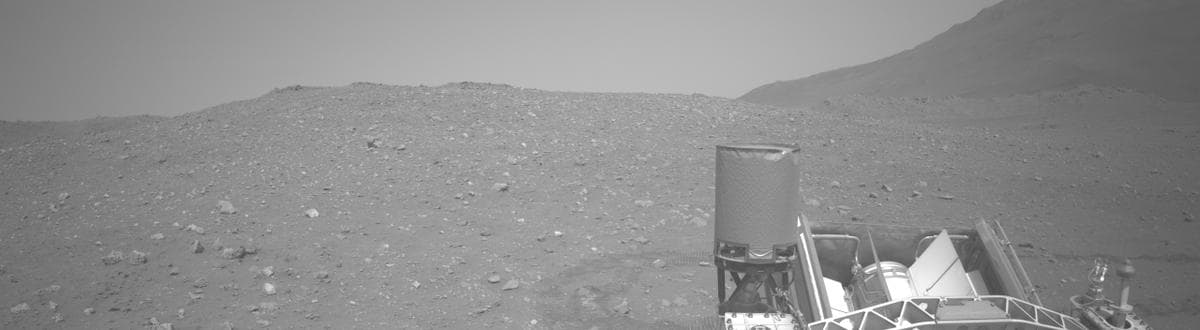 Mars image captured by NAVCAM_LEFT on Perseverance