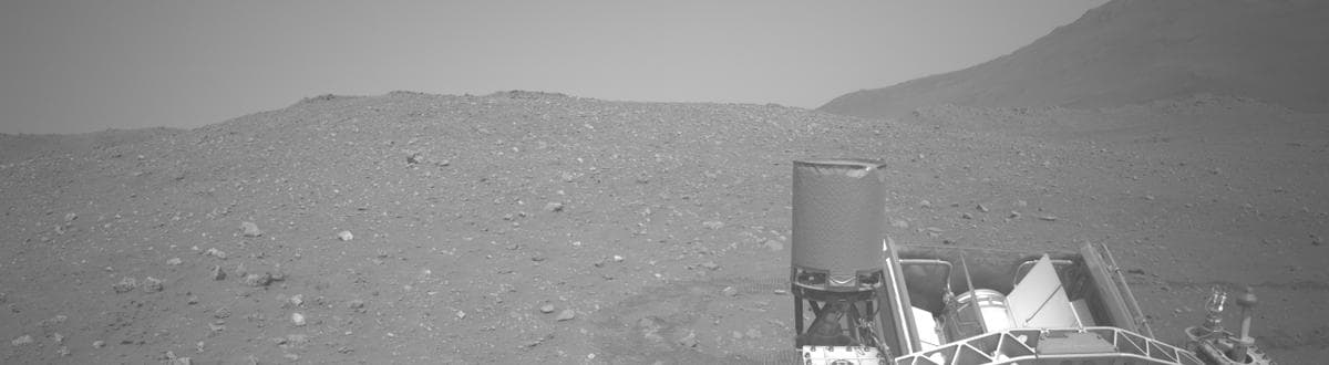 Mars image captured by NAVCAM_LEFT on Perseverance