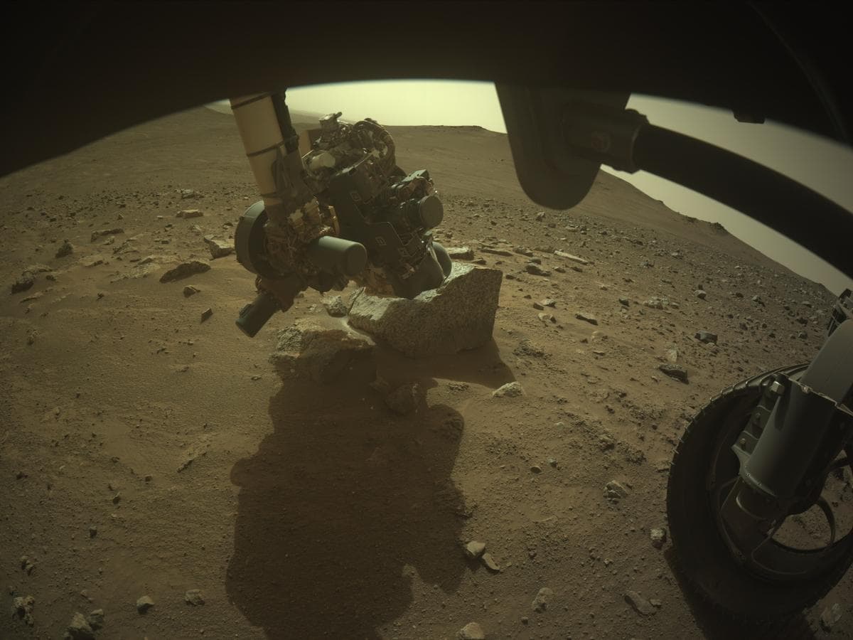 Mars rover photo