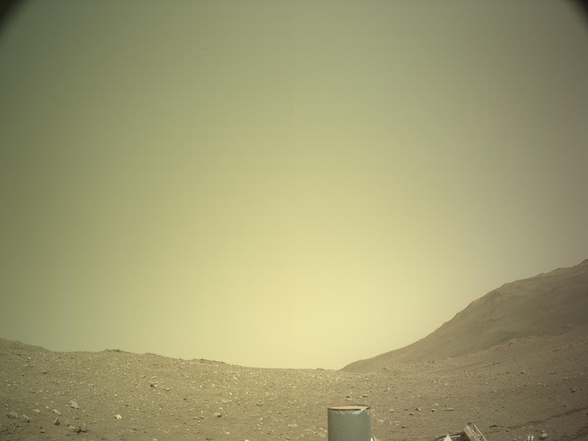 Mars image captured by NAVCAM_LEFT on Perseverance
