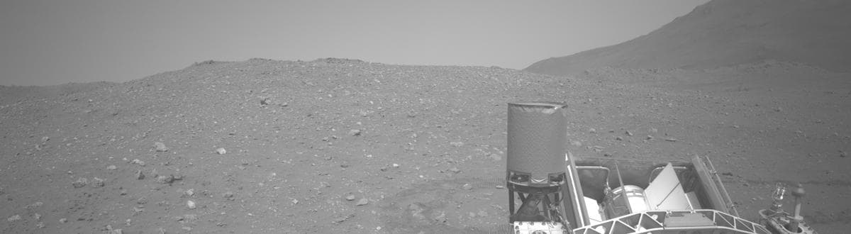 Mars image captured by NAVCAM_LEFT on Perseverance