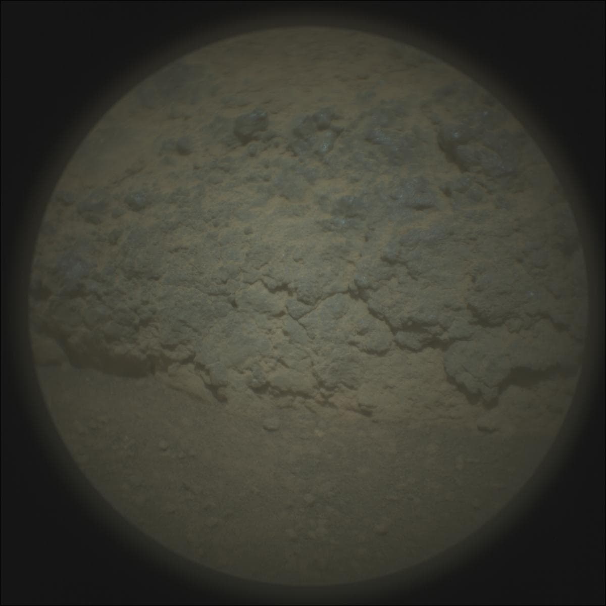 Mars image captured by SUPERCAM_RMI on Perseverance