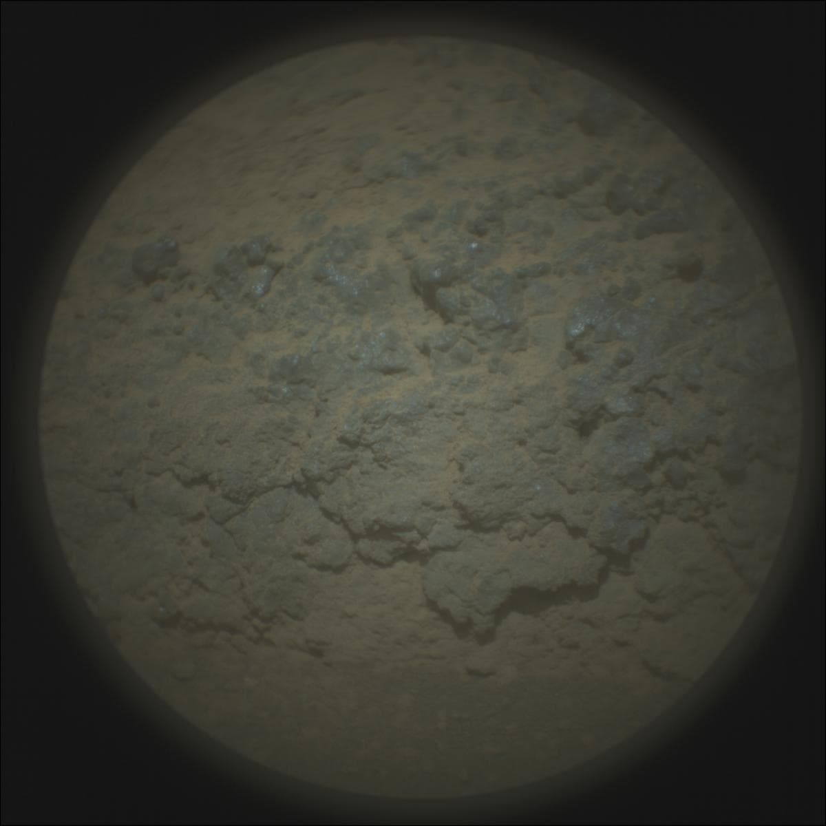 Mars image captured by SUPERCAM_RMI on Perseverance
