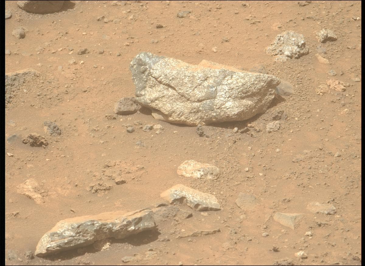 Mars image captured by MCZ_LEFT on Perseverance