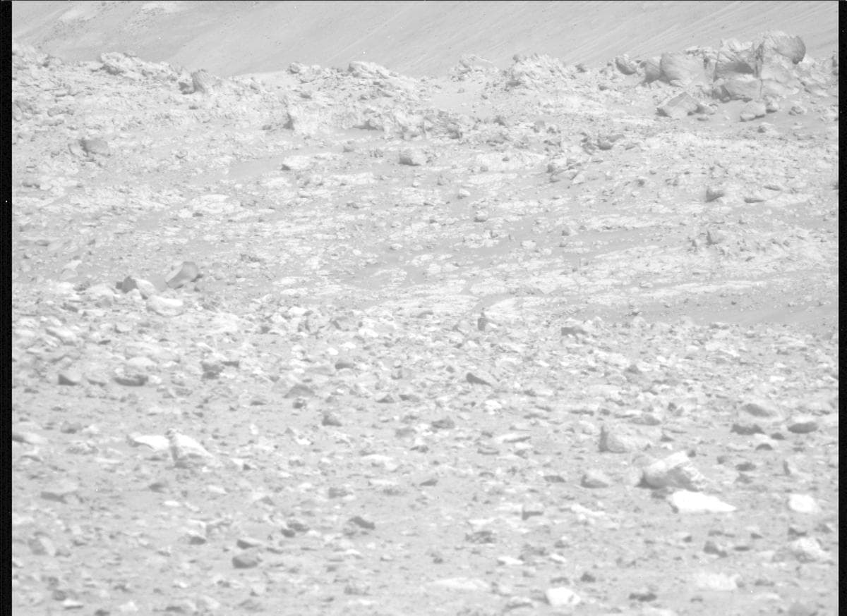 Mars image captured by MCZ_LEFT on Perseverance