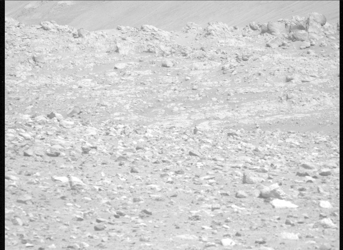 Mars image captured by MCZ_LEFT on Perseverance