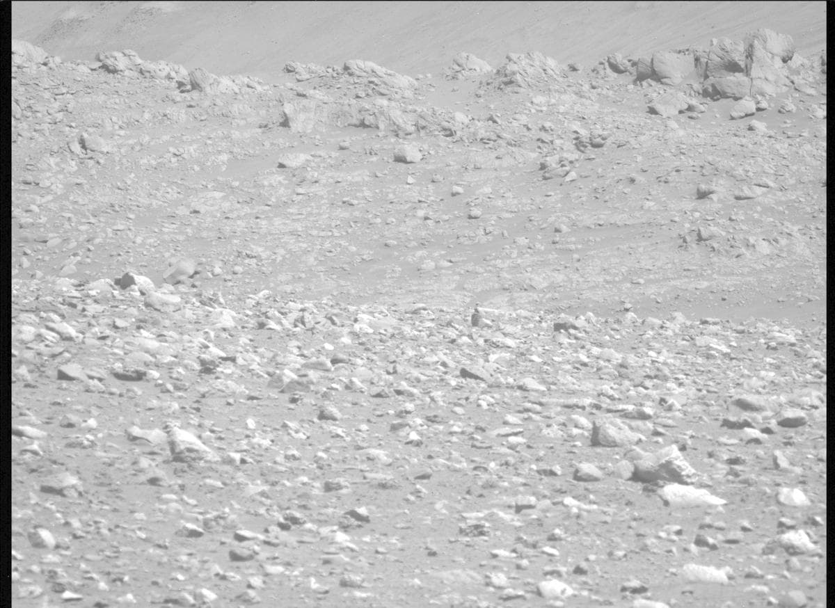 Mars image captured by MCZ_LEFT on Perseverance