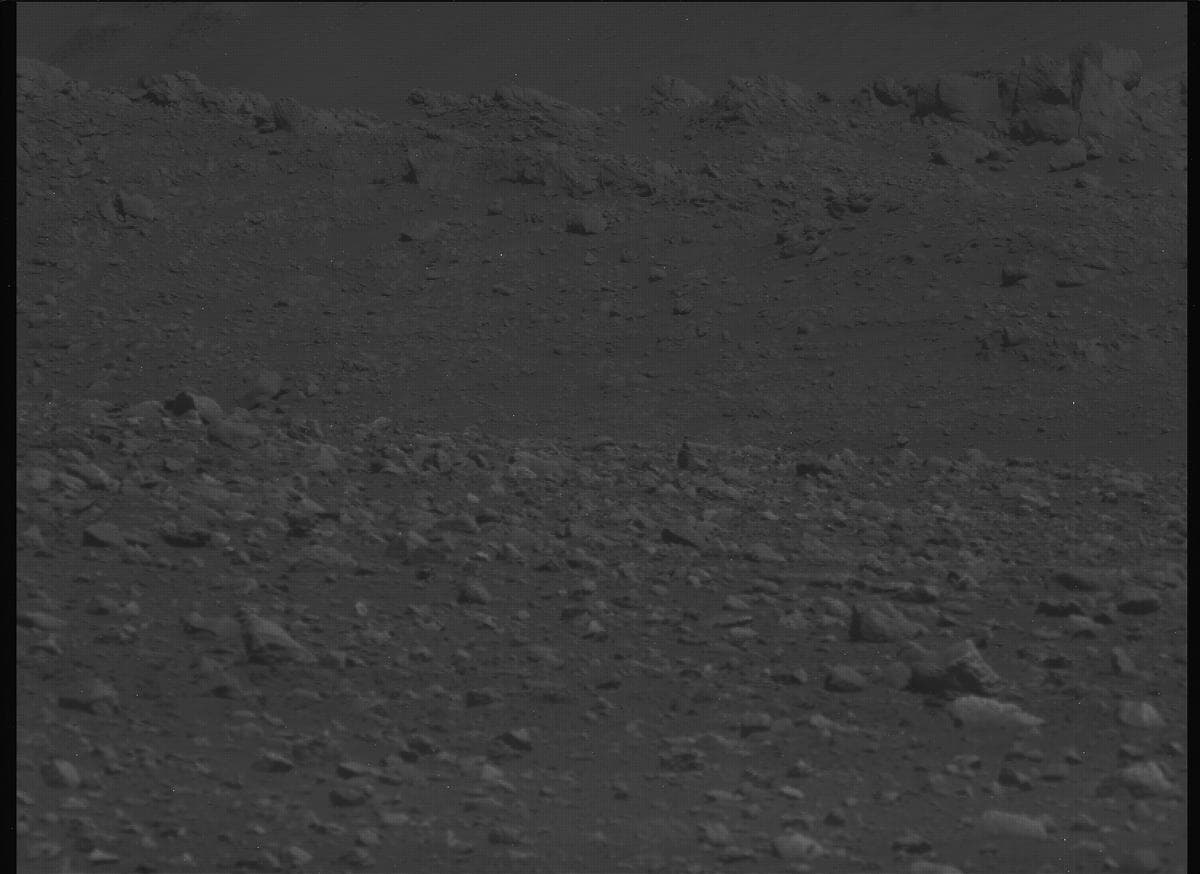 Mars image captured by MCZ_LEFT on Perseverance