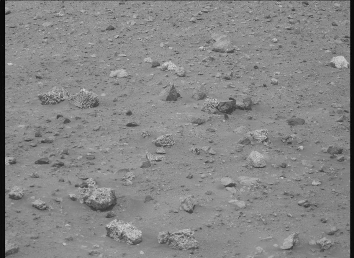 Mars image captured by MCZ_RIGHT on Perseverance