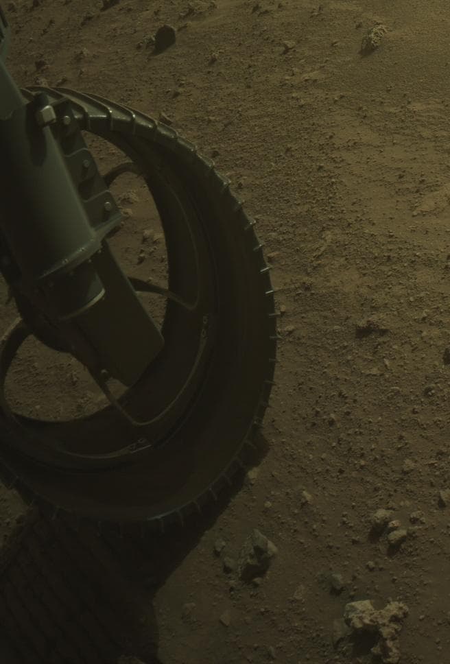 Mars rover photo