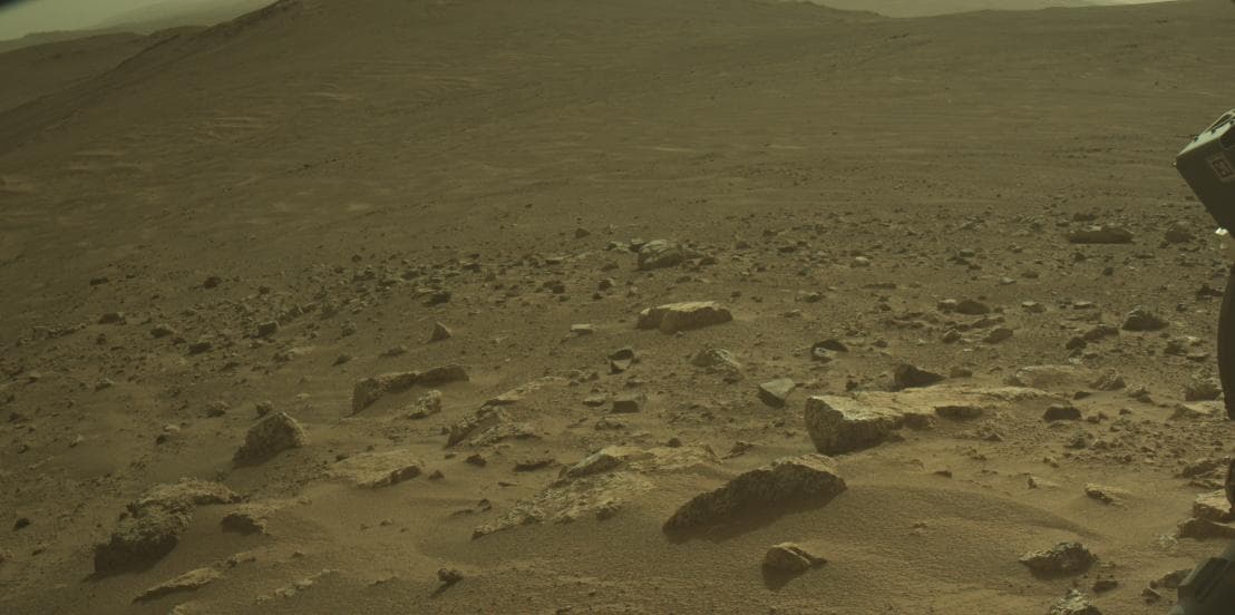 Mars rover photo